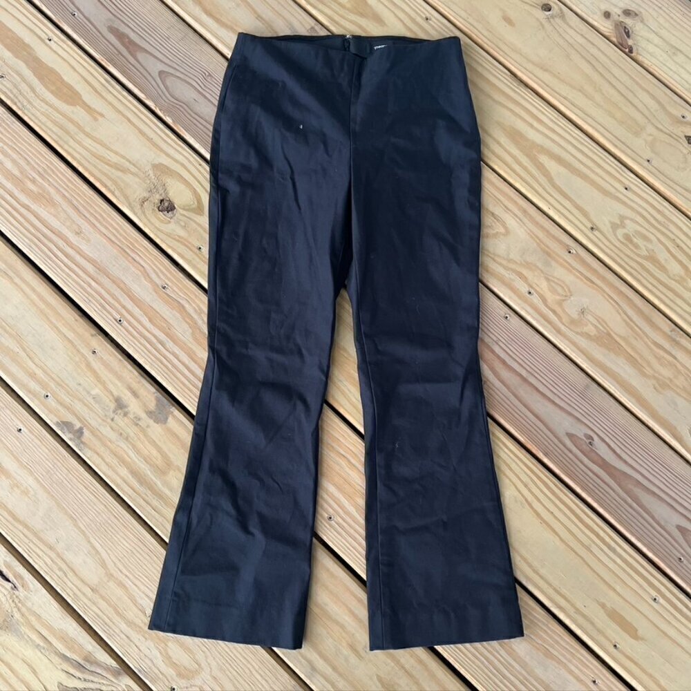 Theory Slim Fit Ankle Length Work Slacks Dress Pants Size 4
